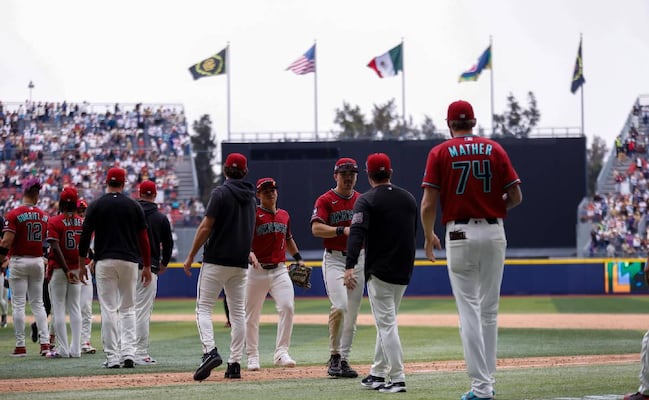 Arizona evitó la barrida en México con poder en el bateo que apagó a los Padres