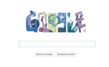 Google celebra con doodle el Día del Trabajo