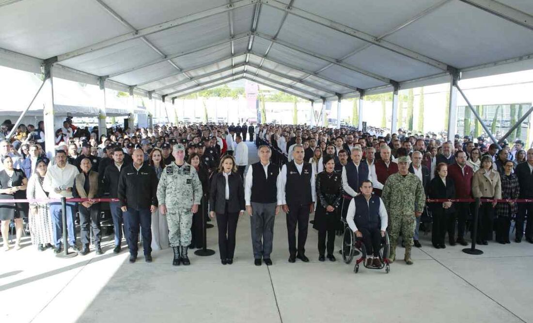 Américo Villarreal, gobernador de Tamaulipas, encabeza evento por el Día de la Guardia Estatal / Foto: Especial