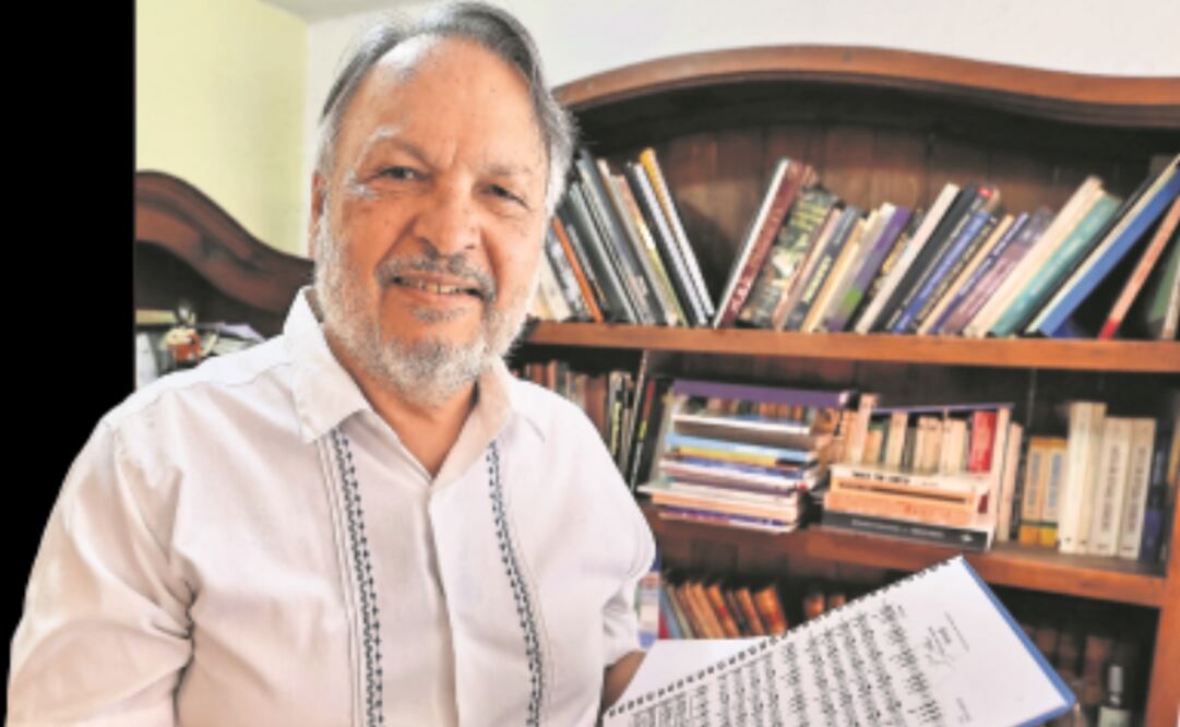 Gerardo Tamez, Premio Nacional de Artes y Literatura en Bellas Artes 2024. Foto: Berenice Fregoso / EL UNIVERSAL
