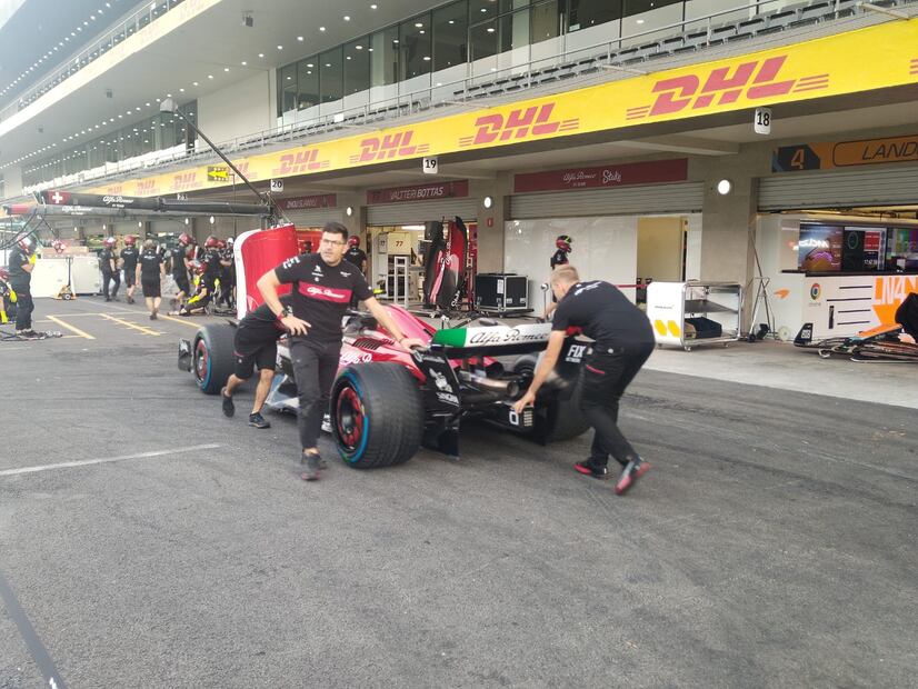 Conoce los boxes del Gran Premio de México / Foto: Oscar Torres - EL UNIVERSAL