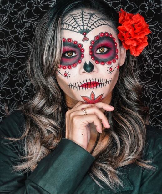 Trucos para que el maquillaje de catrina dure por más tiempo
