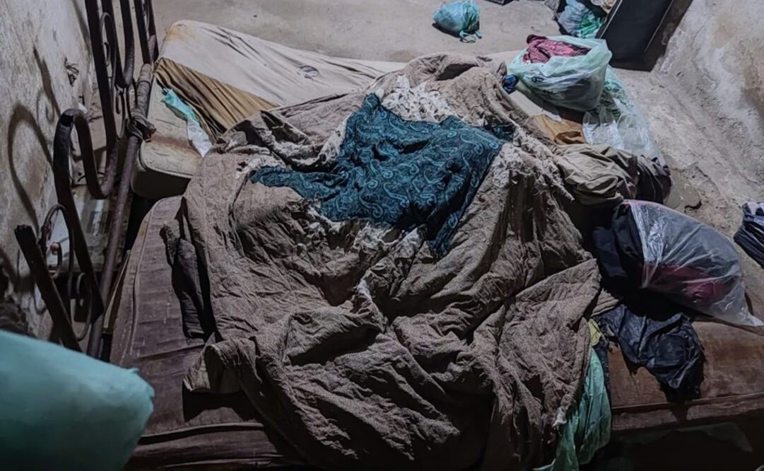 Lugar en que un hombre secuestró a una mujer y sus dos hijos durante 17 años. Foto: EFE