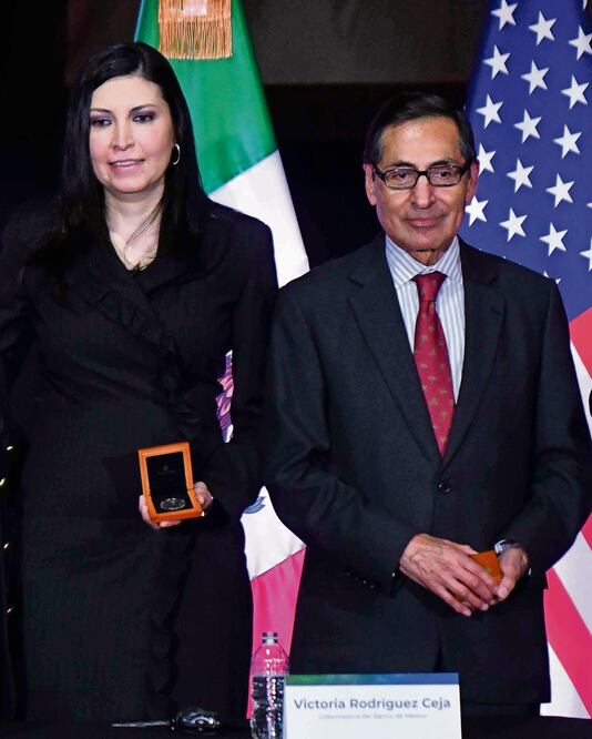 Victoria Rodríguez Ceja y Rogelio Ramírez de la O. Foto: Archivo / Cuartoscuro