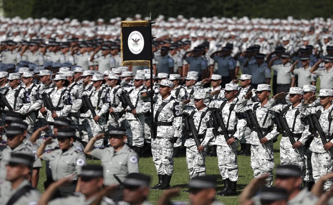Despliegue de la Guardia Nacional en la Ciudad de México - Foto: Ivan Stephens/EL UNIVERSAL