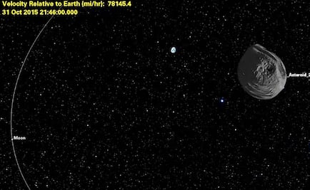 "Gran Calabaza" ronda la órbita terrestre