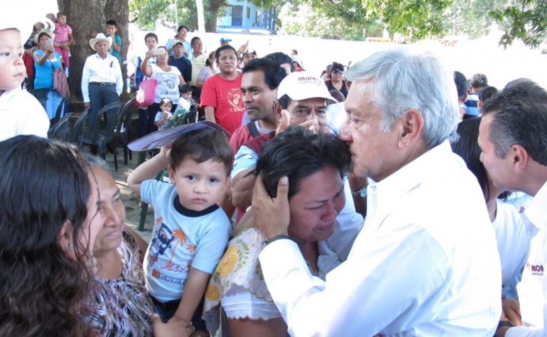 López Obrador realiza una gira por Tabasco. /Especial