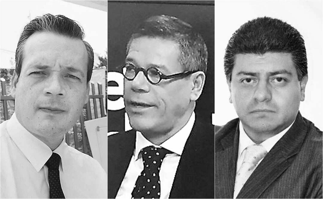 De izquierda a derecha: César Gutiérrez, especialista en Derecho Militar; Ricardo Márquez, especialista en seguridad; y Julio Giménez, doctor en derecho. Fotos: Especiales