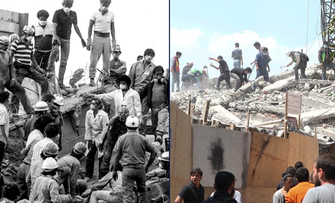 Antes y ahora. Archivo EL UNIVERSAL