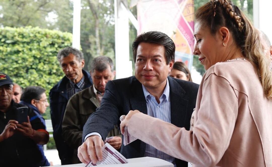 El coordinador de los diputados de Morena, Mario Delgado. Foto: Especial