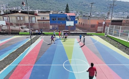 Rescatan el deportivo San Andrés, ubicado en la Sierra de Guadalupe