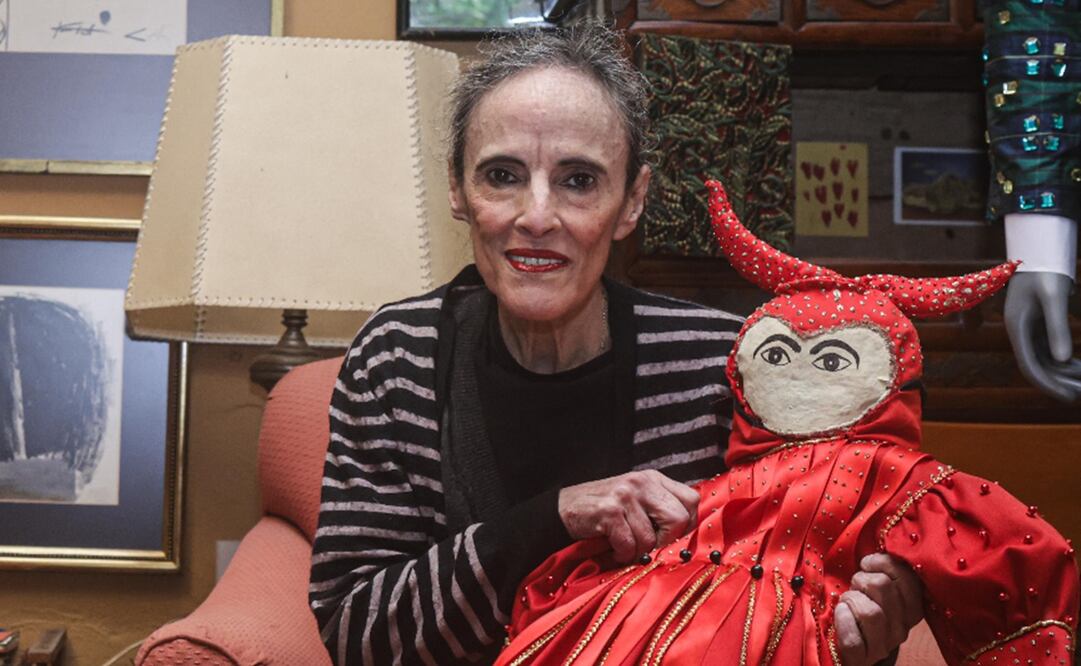 Tolita Figueroa, diseñadora de vestuario ganadorasde la medalla de oro Bellas Artes. Fotos: Gabriel Pano/El Universal.