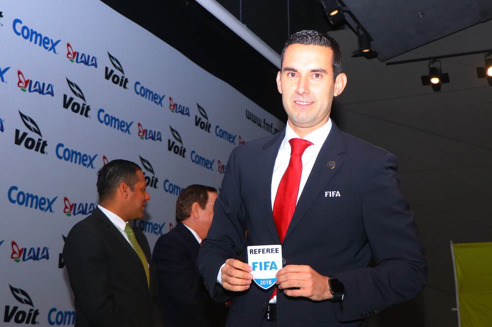 FIFA confirma a silbantes mexicanos para Rusia 2018