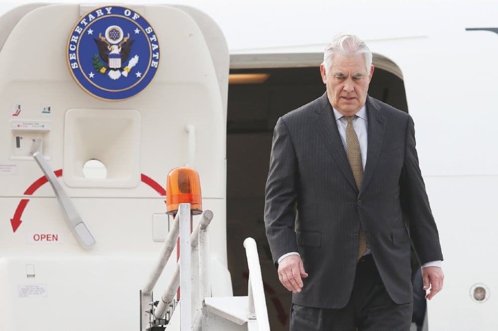 Durante su reciente visita a México, el secretario estadounidense de Estado llamó a permanecer vigilantes ante los indicios de injerencia rusa en la campaña electoral. (HENRY ROMERO. REUTERS)