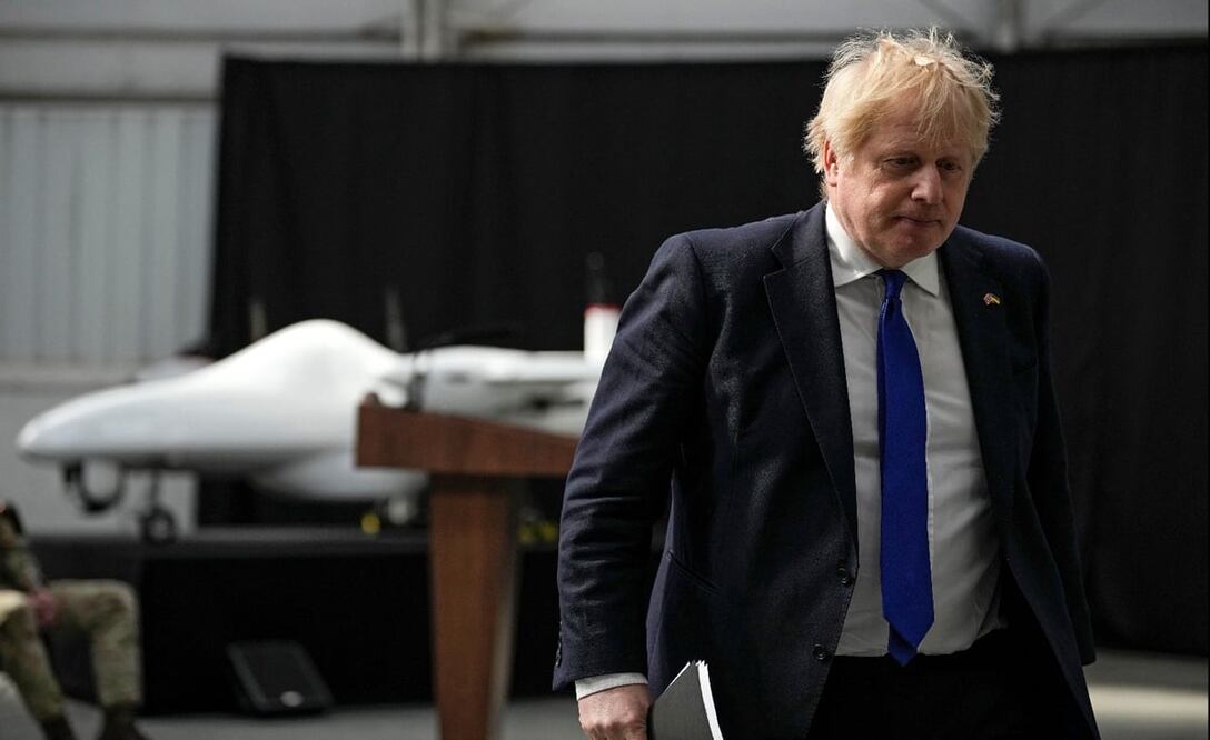 Rusia prohibió la entrada al país del primer ministro del Reino Unido, Boris Johnson. Foto: AFP