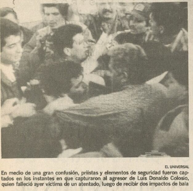 Una crónica a detalle del magnicidio de Luis Donaldo Colosio