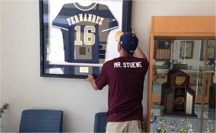 Devuelven camiseta robada de José Fernández