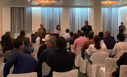 Ramírez Cuéllar se reúne con diputados de Morena