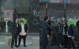 Brozo y Loret visitan el Zócalo entre petardos y "vallas del bienestar"; critican falta de respuesta en asesinato de Carlos Manzo