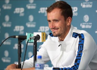 Daniil Medvedev no considera fácil estar en la semifinal del Abierto de Los Cabos