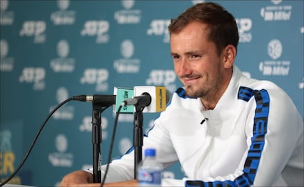 Daniil Medvedev no considera fácil estar en la semifinal del Abierto de Los Cabos