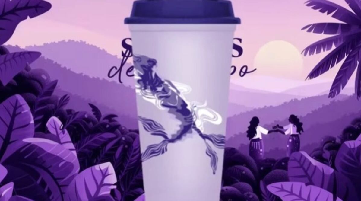 Vaso Starbucks 8M. Foto: Starbucks México