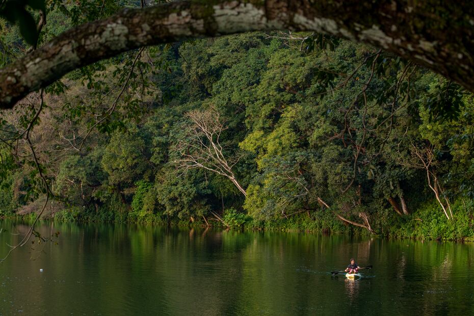 En la laguna podrás hacer distintas actividades acuáticas