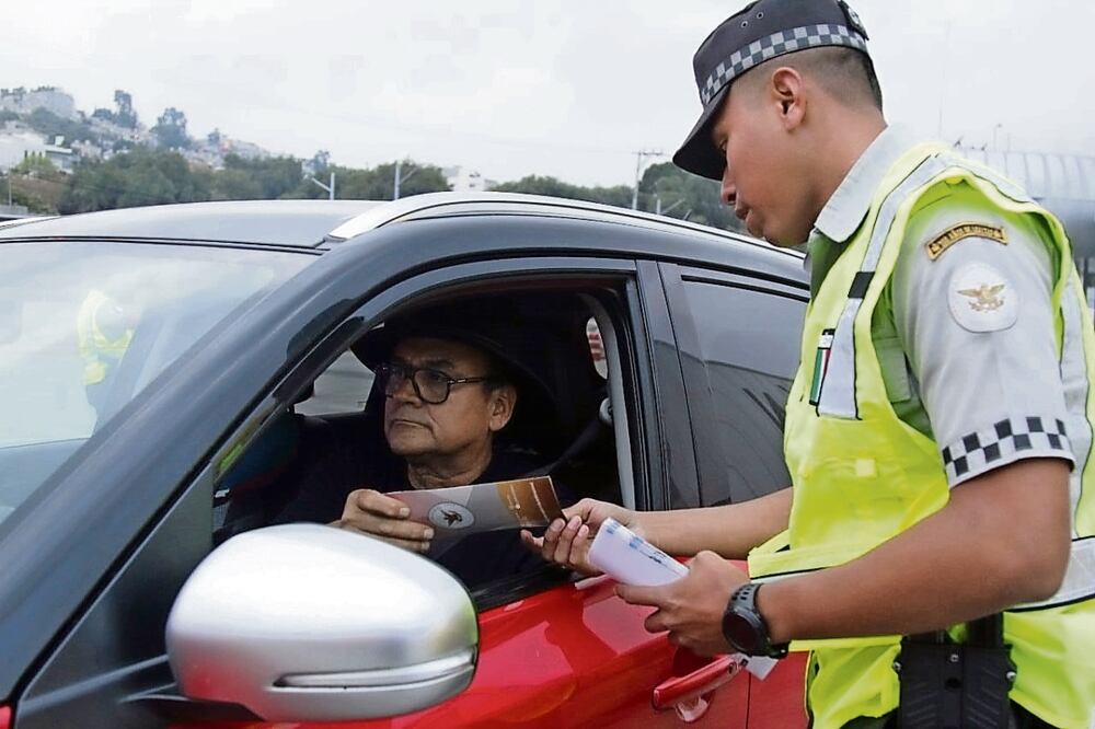 La alcaldía invitó a la población a seguir las indicaciones en los sitios apostados en la carretera. Foto:Especial