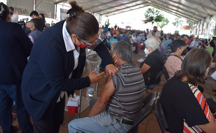 Zona oriente del Valle de México, en proceso de inmunización de Covid en adultos mayores