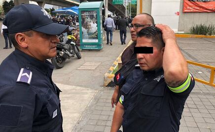 Trifulca en repliegue de maestros en Periférico deja dos policías y un profesor lesionados