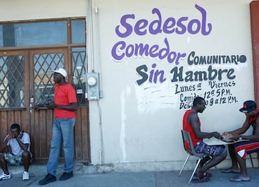 Comedores de Sedesol atienden a migrantes de Haití y el Congo