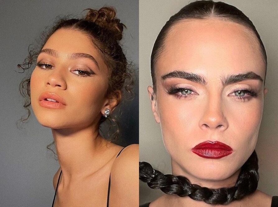 Foto: Instagram @zendaya / @caradelevingne 