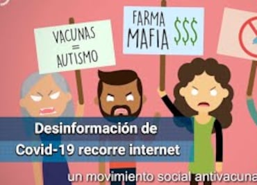 Grupos antivacunas crean desinformación por Covid-19