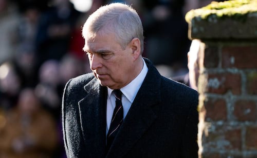 Prince Andrew reappears with bruise on face, raising new alarms