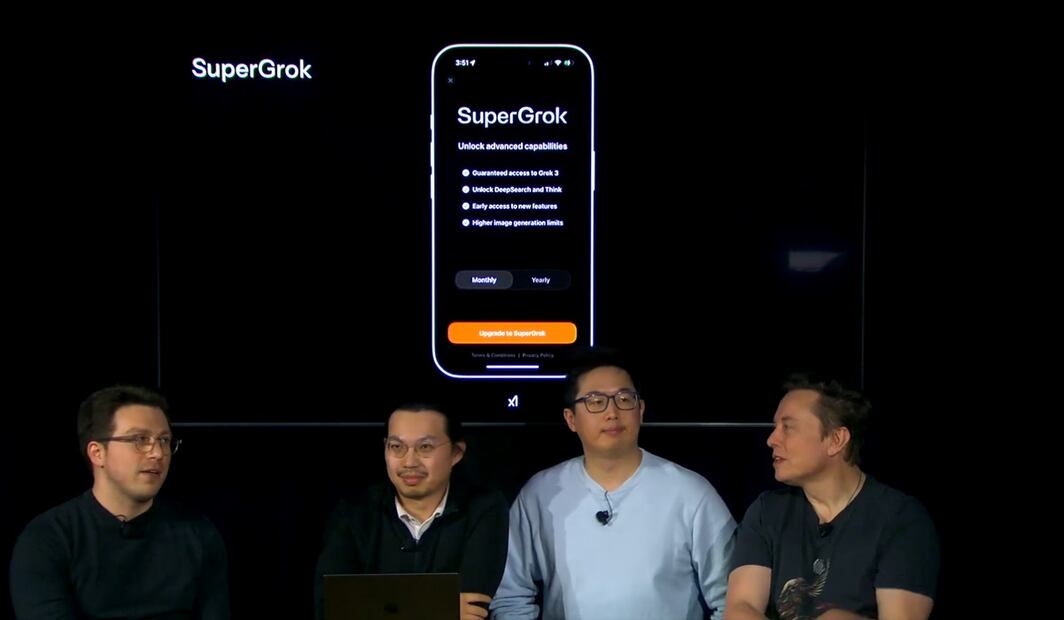 Grok-3. Foto: Captura de video