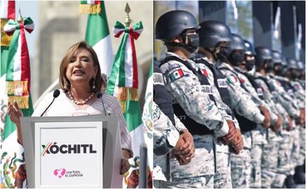Xóchitl Gálvez: Ejército debe limitarse a funciones que le marca la Constitución