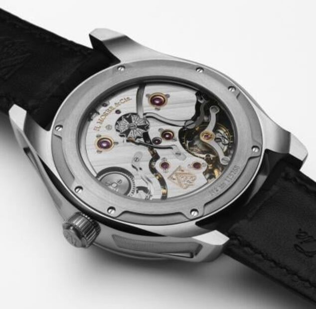 H. Moser & Cie: perpetuo, simple y de acero