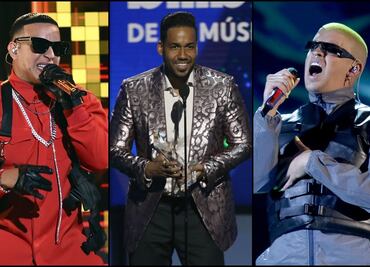 La ASCAP premia a Bad Bunny, Romeo Santos y Daddy Yankee