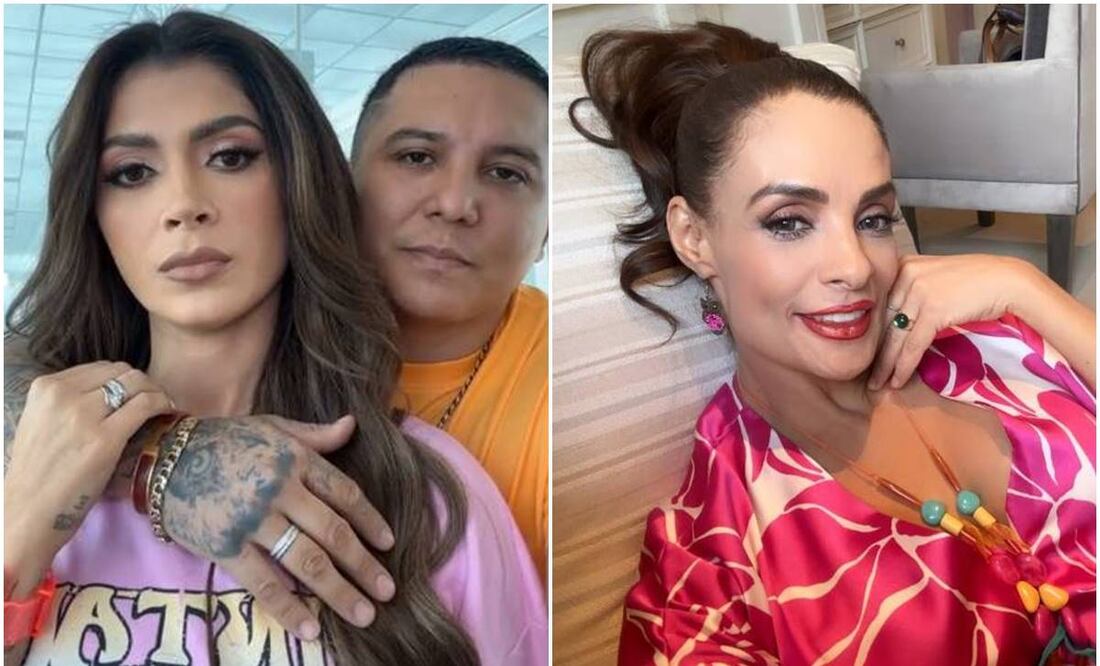 Edwin Luna y Kimberly Flores evitaron a Alma Cero, expareja del cantante.