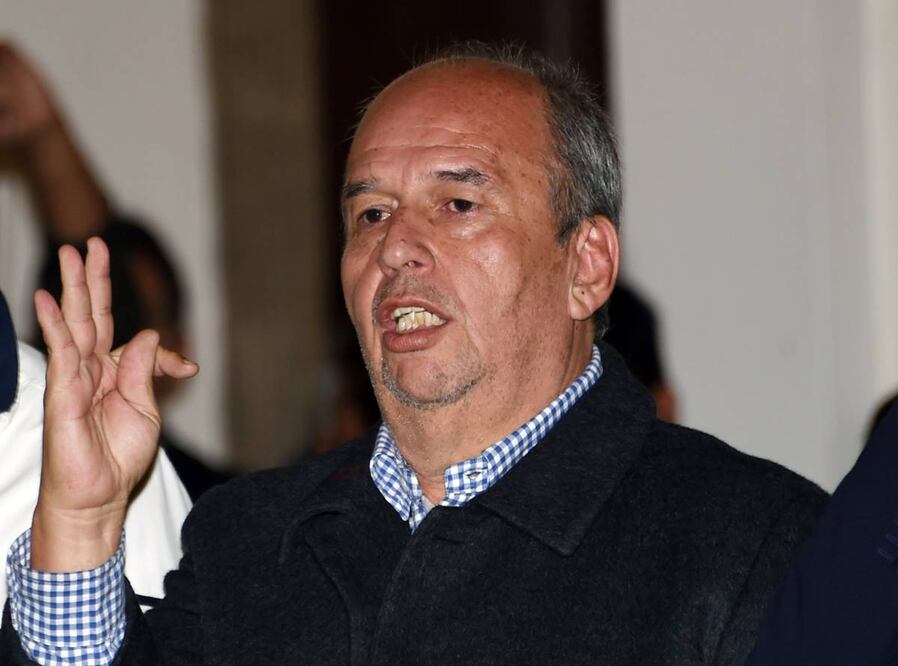 El ministro interino del Gobierno boliviano, Arturo Murillo. Foto: AFP