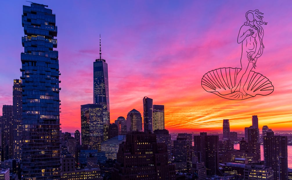 El cinturón de Venus proviene de un juego de luces y sombras en la atmósfera terrestre. Foto: Canva