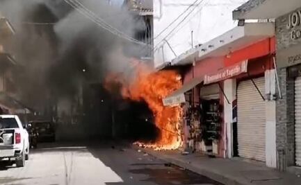 Detención de “El Jardinero” desata incendios de autos y negocios en Nayarit; suspenden salidas de autobús desde Puerto Vallarta