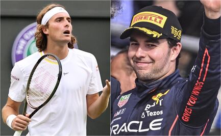 Stefanos Tsitsipas reacciona a la hazaña de Checo Pérez, “no manches” escribió el tenista