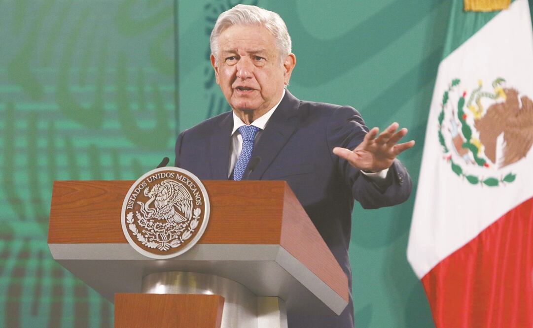 El presidente Andrés Manuel López Obrador aseguró que hay jueces creados sólo para defender la reforma energética de 2013. Foto: Carlos Mejía. EL UNIVERSAL