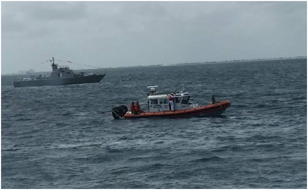 Localizan lancha "Halcón 1" en Yucatán tras paso del huracán "Milton"; no hay rastro de los 4 tripulantes