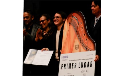 Pianista de 17 años conquistó concurso