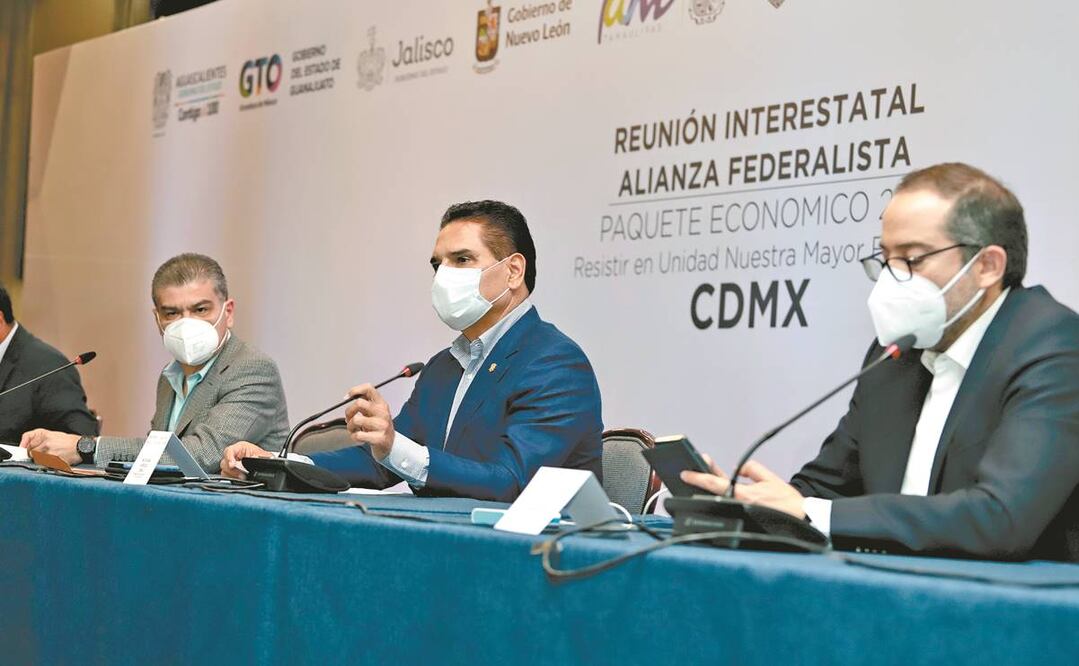 La Alianza Federalista envió una carta al Presidente para agradecerle por la apertura a tener una reunión con ellos. Foto: ARCHIVO EL UNIVERSAL