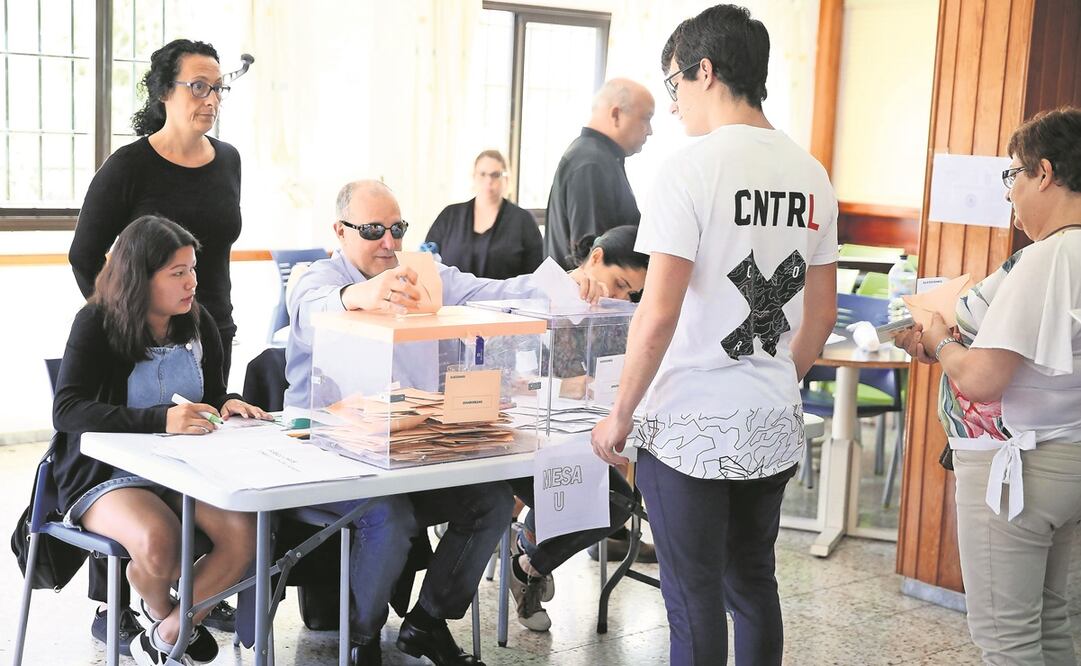 Elecciones generales pasadas de España. Foto: EFE