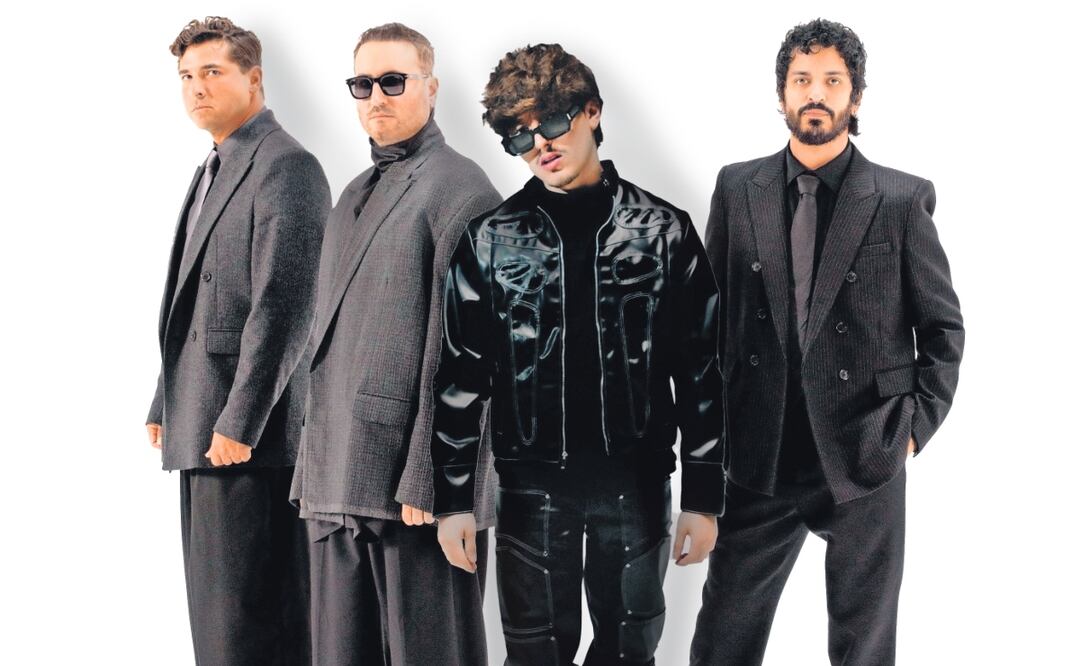 Julio, Jesús, Gabito y Bibi tratarán de subirse juntos al escenario. CORTESÍA