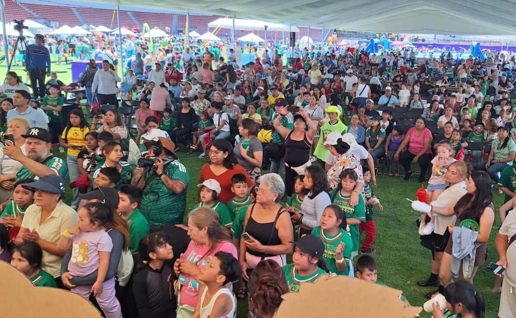La alcaldía Venustiano Carranza festejó q los niños y niñas con el evento “Nanolandia”. Foto: especial